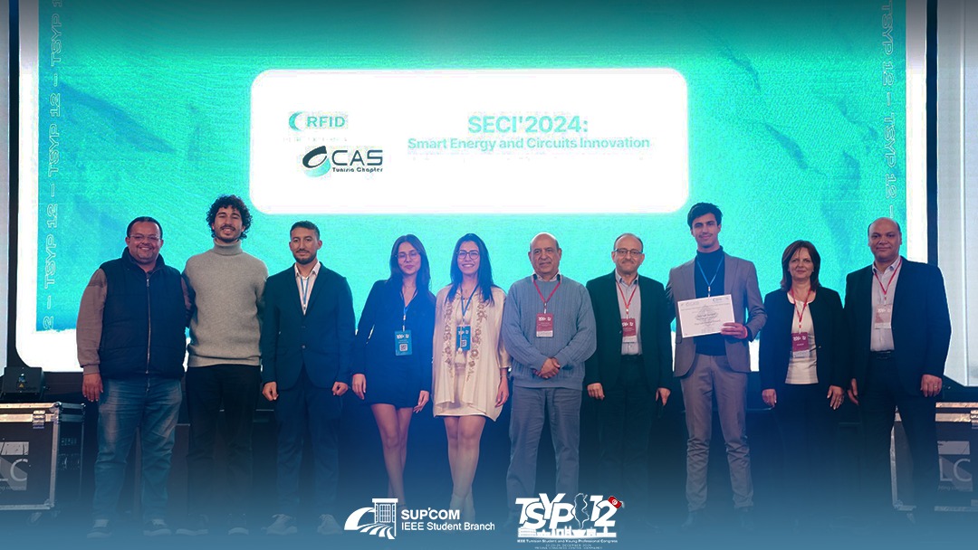 2nd Place in IEEE CASS Tunisia Section Chapter & IEEE CRFID Tunisia Section Chapter Tsyp 12 Technical Challenge